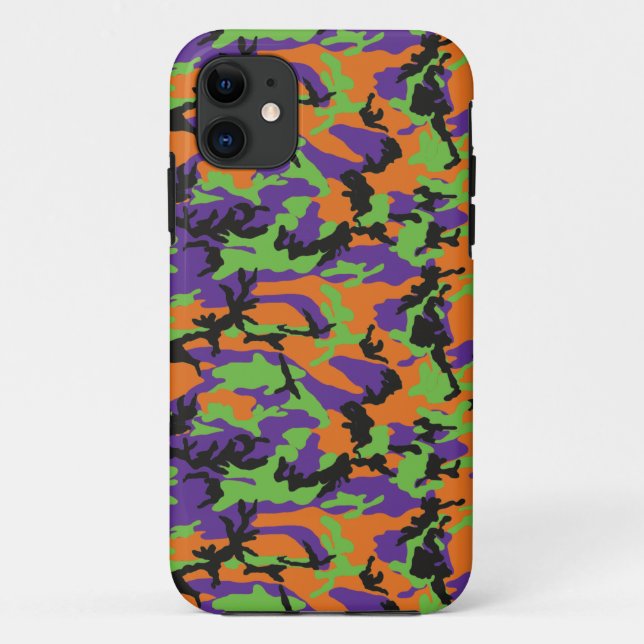 Coques Case-Mate iPhone HOC Monster Halloween Edition Camo (Dos)