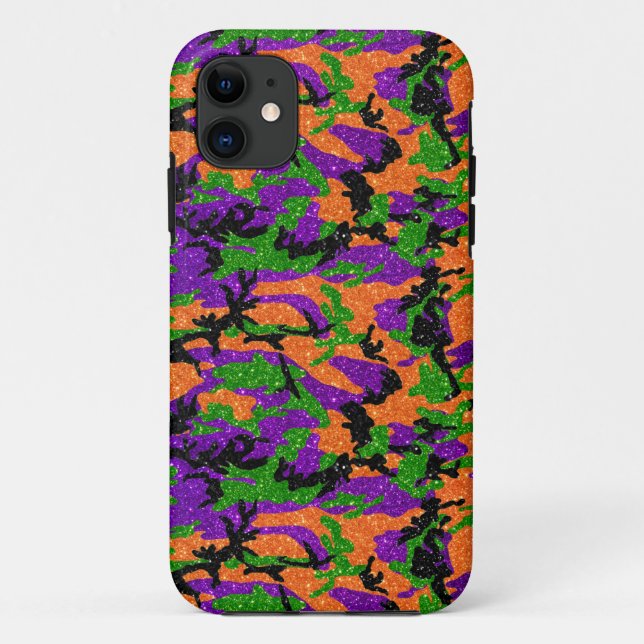 Coques Case-Mate iPhone HOC Monster Parties scintillant Halloween Edition  (Dos)
