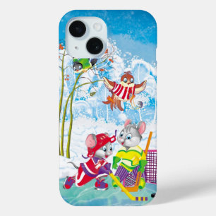 Coque Pour iPhone 15 hockey