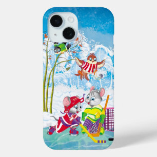 Coque Pour iPhone 15 hockey
