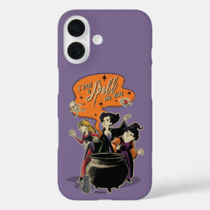 Coque Pour iPhone 16 Hocus Pocus Retro Spellcasting Cauldron