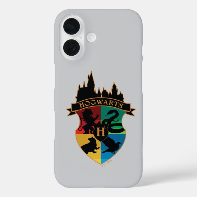 Coques Case-Mate iPhone HoGWARTS™ Castle Crest House Insigne de fierté (Verso)