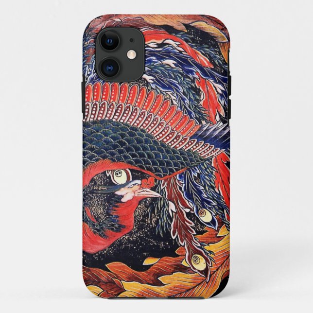 Coques Case-Mate iPhone Hokusai - phoenix (Dos)