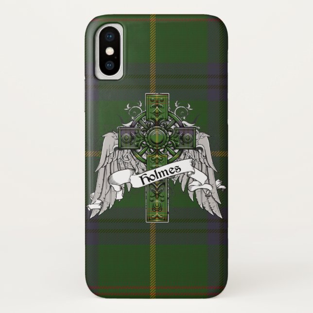 Coques Case-Mate iPhone Holmes Tartan Cross (Dos)
