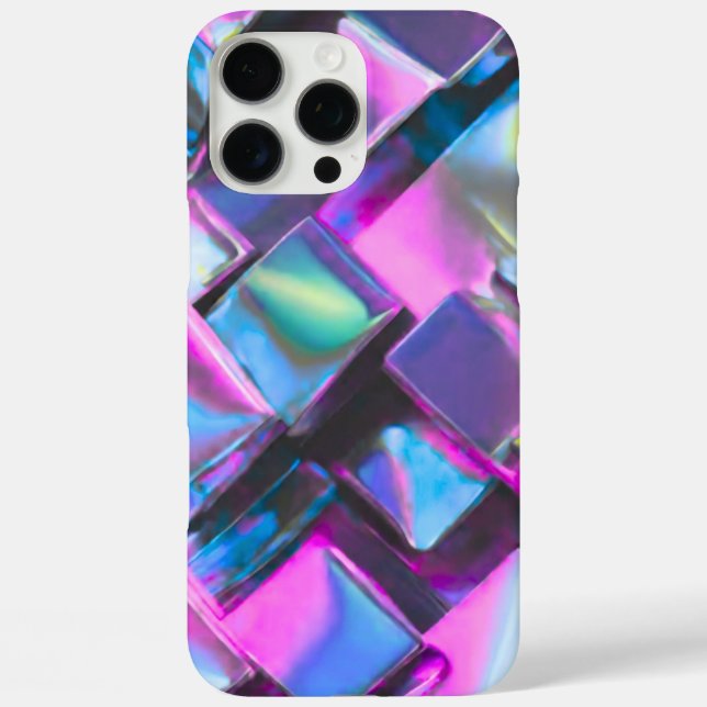 Coques Case-Mate iPhone Holographic Neon Glow Aesthetic  (Verso)