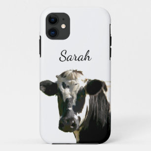 Case-Mate iPhone Case Holstein Vache ferme animal laitier noir et blanc
