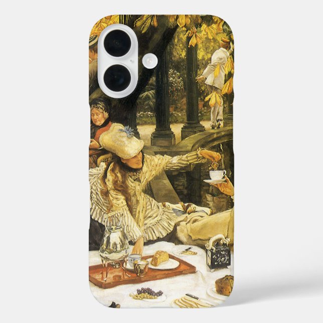 Coques Case-Mate iPhone Holyday, le pique-nique de James Tissot, Art Victo (Verso)