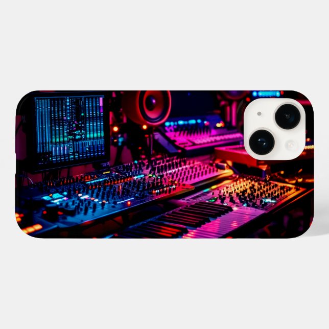 Coques Case-Mate iPhone Home Music Studio (Verso (horizontal))