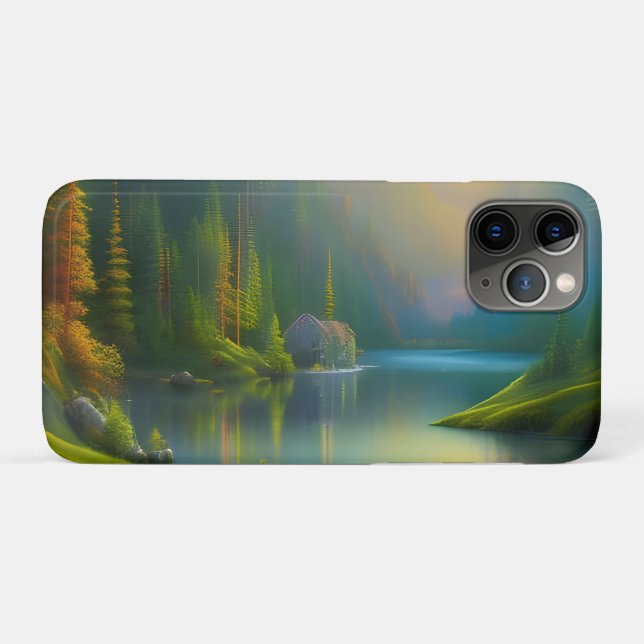 Coques Case-Mate iPhone Home Sweet Home dans les bois (Dos (Horizontal))