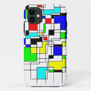 Coque Case-Mate Pour iPhone Hommage Random Carré À Mondrian