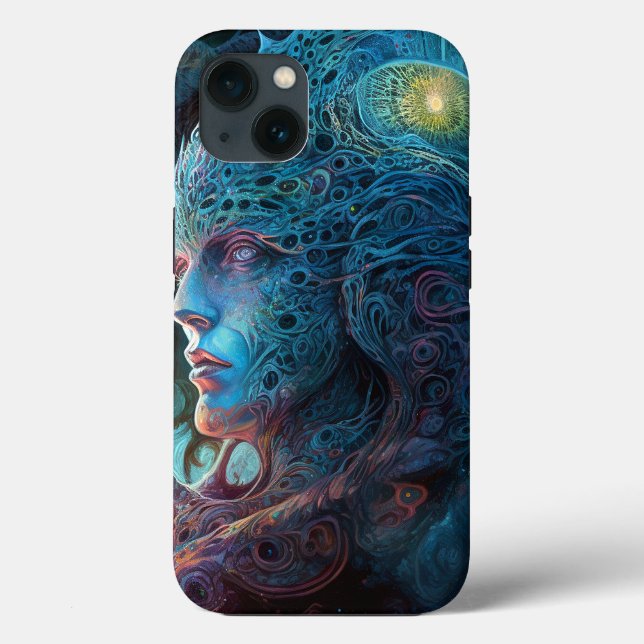 Coques Case-Mate iPhone Homme Alien Surreal Sci-Fi Art (Verso)