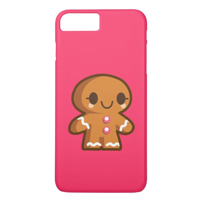 Coques Case-Mate iPhone Homme de pain d'épices mignon (Dos)