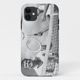 Coque Case-Mate Pour iPhone Homme et femme jouant au tennis