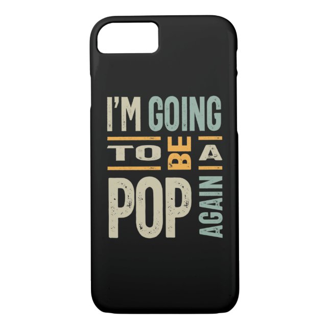 Coques Case-Mate iPhone Hommes Je vais être une pop à nouveau (Dos)