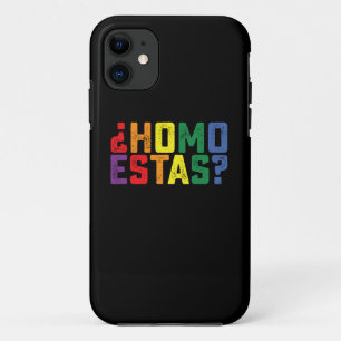 Case-Mate iPhone Case Homo Estas espagnol mexicain drôle Gay pride LGBTQ