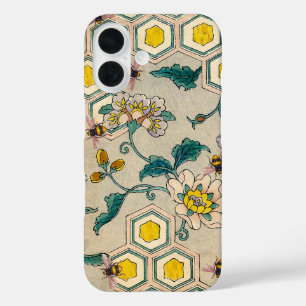 COQUE POUR iPhone 16 HONEY BEEHES, BEEHIVES, PRINTEMPS FLEURS BEEKEEPER