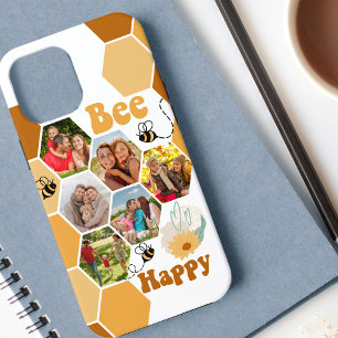 Case-Mate iPhone Case Honeypeb 6 Photo Collage Bee Happy White