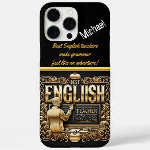 Coques iPhone 16 Pro Max Honorer un professeur d'anglais remarquable