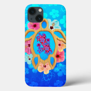 iPhone 13 Case Honu tropical hawaïen