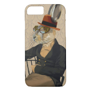 Coque iPhone 7 Horatio Hare sur la chaise