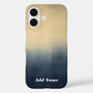 Coque Pour iPhone 16 Horizon de détresse - Abstrait dégradé Cityscape A