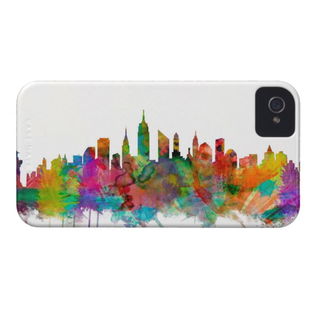 Coques Case-Mate iPhone Horizon de New York City (Dos Horizontal)