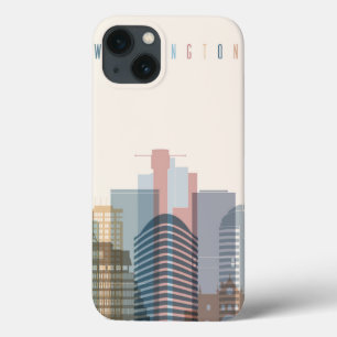 iPhone 13 Case Horizon de ville de Wellington, Nouvelle Zélande
