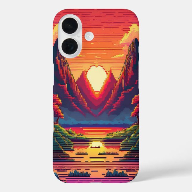Coques Case-Mate iPhone Horizon Pixel (Verso)