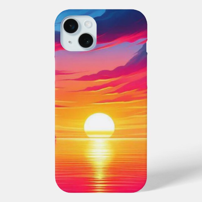 Coques Case-Mate iPhone Horizon radiant : Coucher de soleil (Verso)