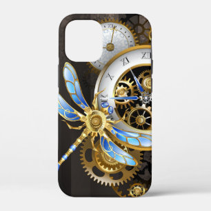Case-Mate iPhone Case Horloge à vapeur avec libellule mécanique