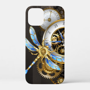 Case-Mate iPhone Case Horloge à vapeur avec libellule mécanique