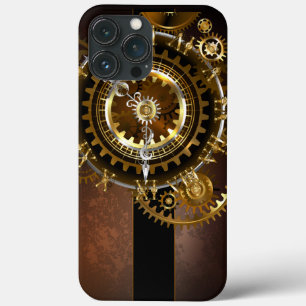 Case-Mate iPhone Case Horloge Steampunk avec des engrenages anciens