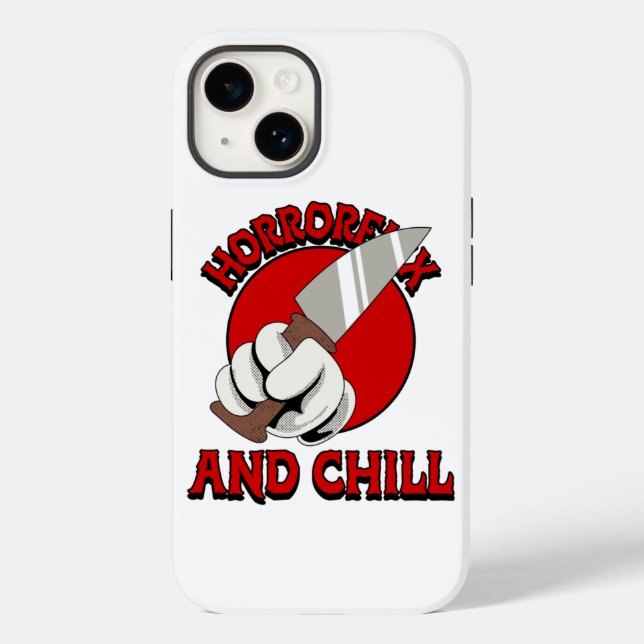 Coques Case-Mate iPhone Horrorflix Et Chaleur (Verso)