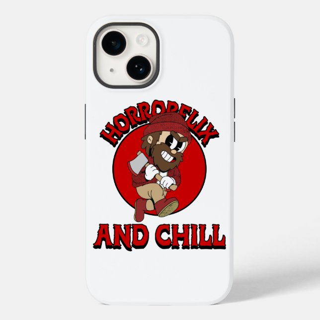 Coques Case-Mate iPhone Horrorflix Et Chaleur (Verso)