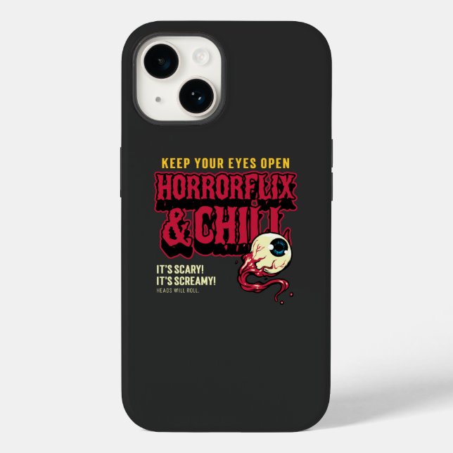 Coques Case-Mate iPhone Horrorflix Et Chaleur (Verso)