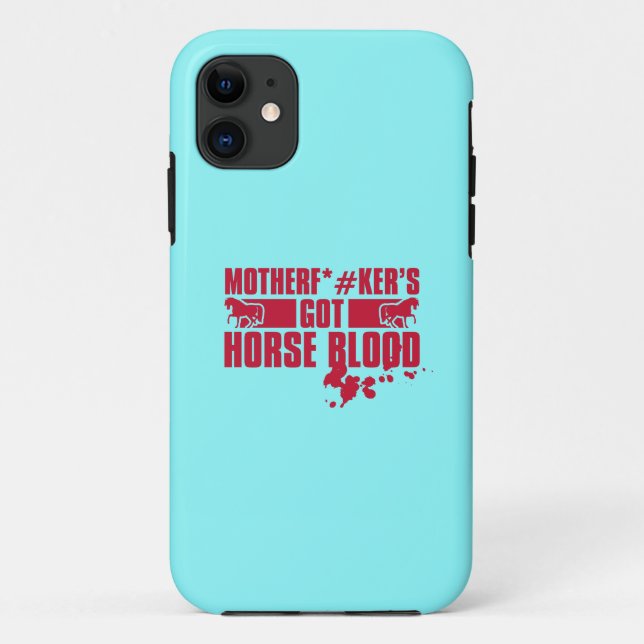 Coques Case-Mate iPhone Horseblood (Dos)
