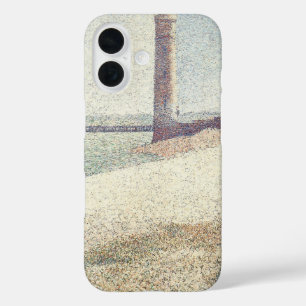 Coque Pour iPhone 16 Hospice et phare, Honfleur par Georges Seurat