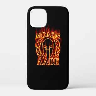 Coques Pour iPhone Hot Molon Labe Warrior Mask Laurels on Fire