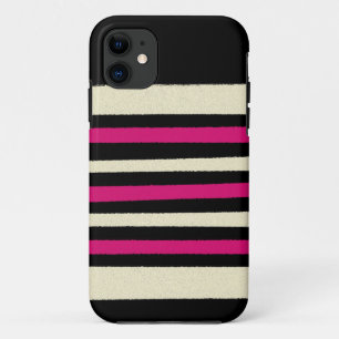 Coque iPhone 11 Hot rose mignon Motif moderne tendance