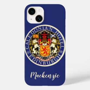 Coque Pour iPhone 14 Hôtel Vintage voyage Caledonian Edinburgh Scotland
