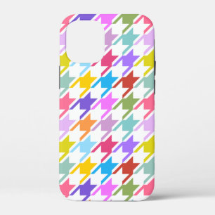 Case-Mate iPhone Case Houndstooth Multicolor+White Big Motif