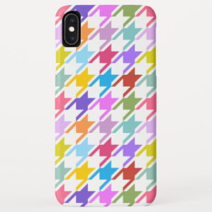 Case-Mate iPhone Case Houndstooth Multicolor+White Big Motif