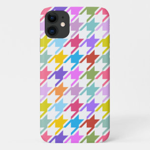 Case-Mate iPhone Case Houndstooth Multicolor+White Big Motif
