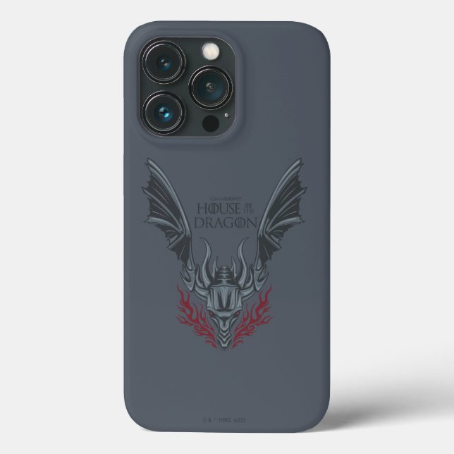 Coques Case-Mate iPhone HOUSE of the Dragon | Fire-Breathing Dragon Head (Verso)