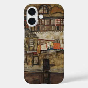 Coques iPhone 16 House Wall on River par Egon Schiele
