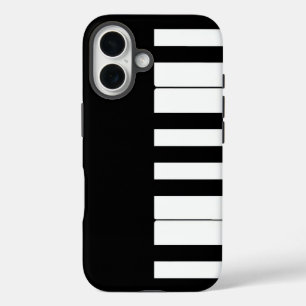 Coque Pour iPhone 16 Housse de téléphone à clavier de piano