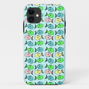 Coques Pour iPhone Housse de téléphone à poisson coloré