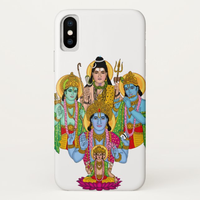 Coques Case-Mate iPhone Housse de téléphone des dieux hindous (Dos)