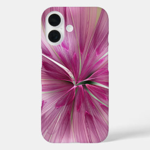 Coque Pour iPhone 16 Housse de téléphone Fleur sauvage Pink Star