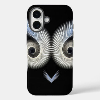 Coque Pour iPhone 16 Housse de téléphone visage de chouette amusant